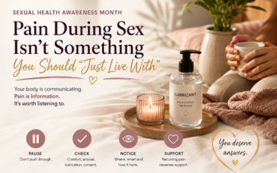 Sexual Health Awareness Month: Pain During Sex Isn’t Something You Should “Just Live With”